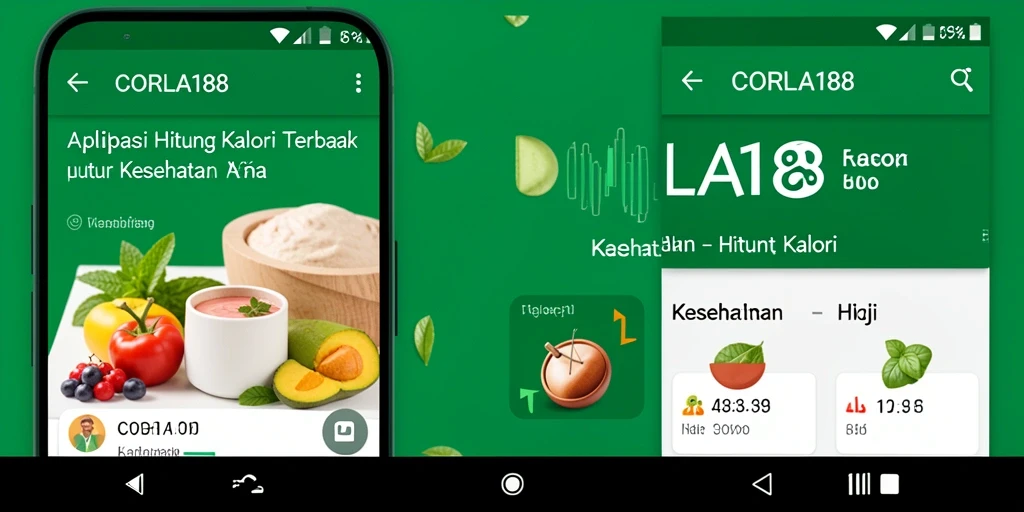 Tampilan antarmuka CORLA188 yang sederhana dan informatif.