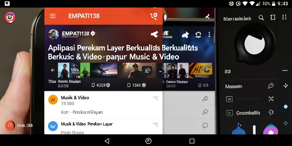 Screenshot EMPATI138 menampilkan antarmuka pengguna yang sederhana dan fungsional.