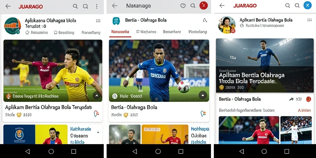 Tampilan antarmuka JUARAGO yang modern dan informatif.