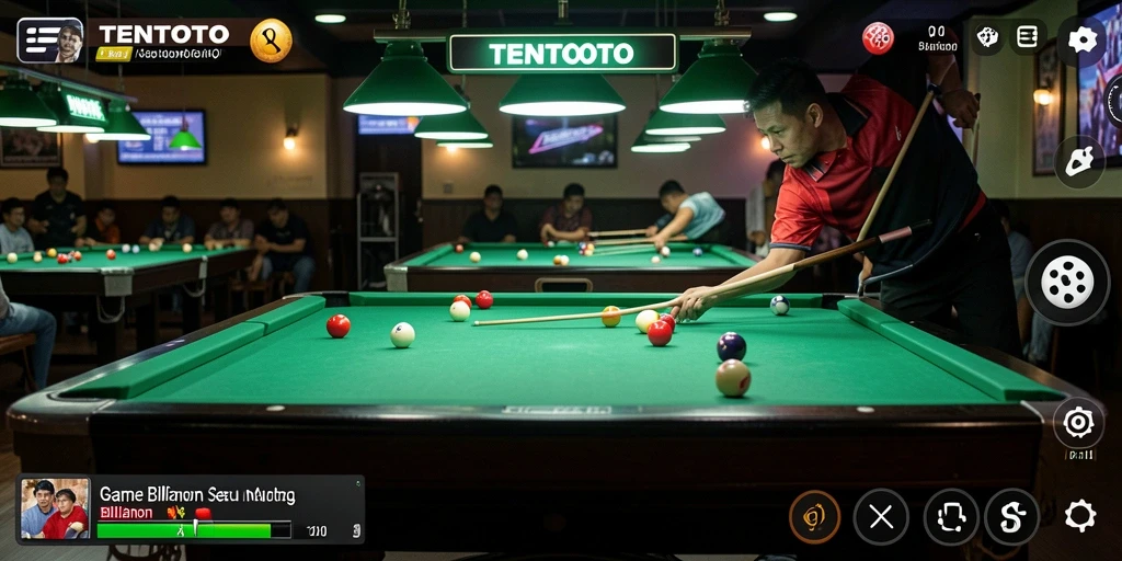 Tampilan antarmuka menarik dan mudah dinavigasi dalam TENTOTO.